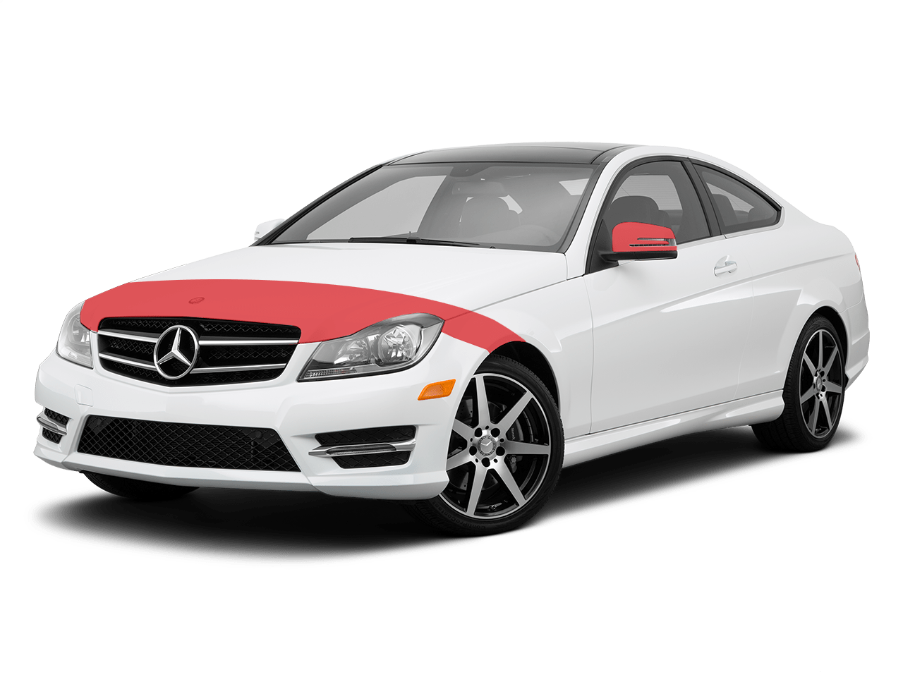 3M Mercedes Benz SL 2012-2016 Clear Bra Precut Paint Protection